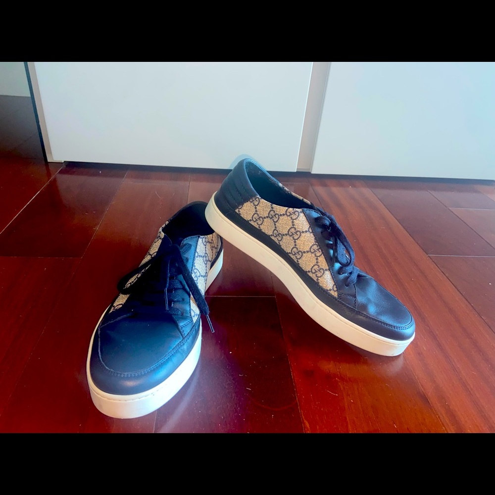 Gucci Sneakers Navy Blue